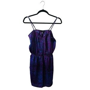 Aqua Dress Purple Women’s Size XS 100% Polyester Excellent Used Condition EUC